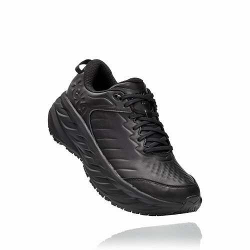 Hoka One One BONDI SR Lifestyle Shoes For Men India Black IN-7649